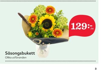 Hemköp Garant blommor erbjuda