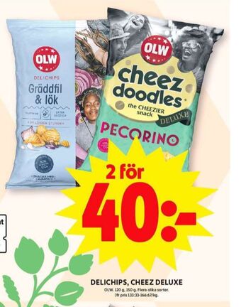 ICA Maxi Olw chips erbjuda
