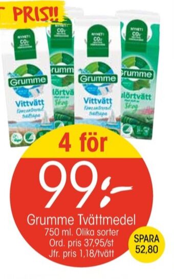 EKO Grumme tvättmedel flytande erbjuda