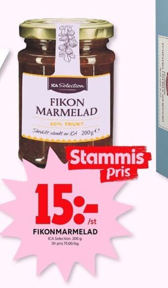 ICA Kvantum Ica selection marmelad erbjuda