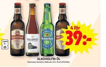 ICA Maxi Mariestads öl erbjuda