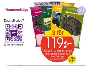 EKO Hammenhögs barkmull erbjuda