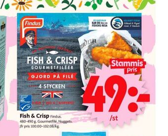 Fish & crisp fiskpinnar