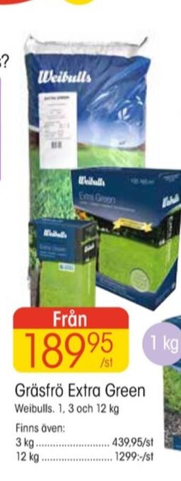 EKO Weibull gräsfrö erbjuda