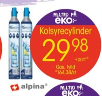 EKO Wassermaxx kolsyrepatron erbjuda