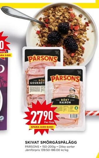 Willys Hemma Pärsons skinka erbjuda