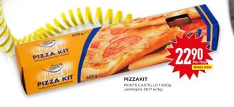 Willys Monte castello pizza kit erbjuda