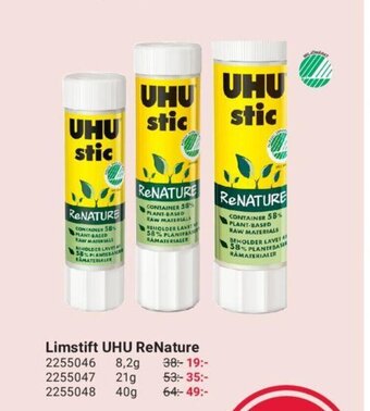 Office Depot Limstift UHU ReNature erbjuda
