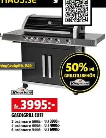 Bauhaus GASOLGRILL CLIFF erbjuda