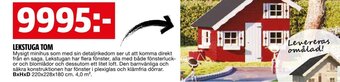 Bauhaus LEKSTUGA TOM erbjuda