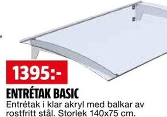 Bauhaus ENTRÉTAK BASIC erbjuda