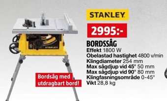 STANLEY BORDSSÅG