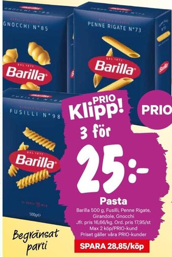 City Gross Pasta erbjuda