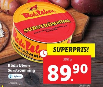 Röda Ulven Surströmming