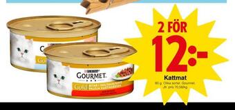 Matöppet Kattmat erbjuda
