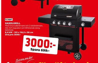Jem&Fix Gasolgrill erbjuda