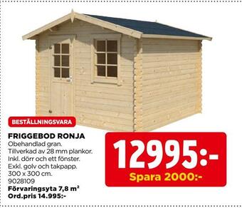 Jem&Fix Friggebod ronja erbjuda