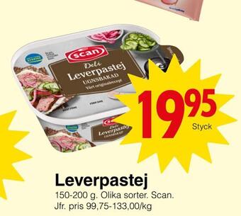 Matöppet Leverpastej erbjuda
