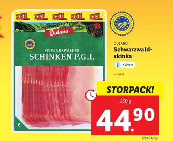 Lidl DULANO Schwarzwald-skinka erbjuda