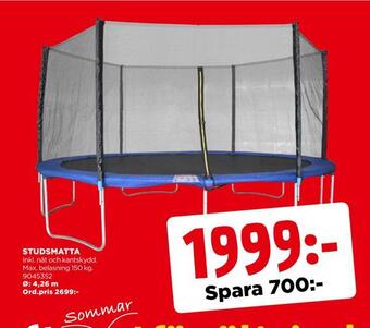 Jem&Fix Studsmatta erbjuda