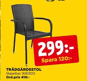 Jem&Fix Trädgårdsstol erbjuda
