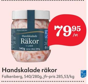 Hemköp Handskalade räkor erbjuda