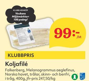 Hemköp Koljafilé erbjuda