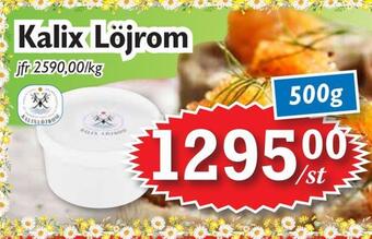 T-jarlen Kalix löjrom erbjuda