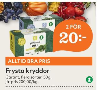 Hemköp Frysta kryddor erbjuda
