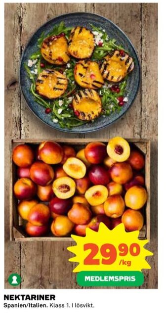 Coop Änglamark nektariner erbjuda