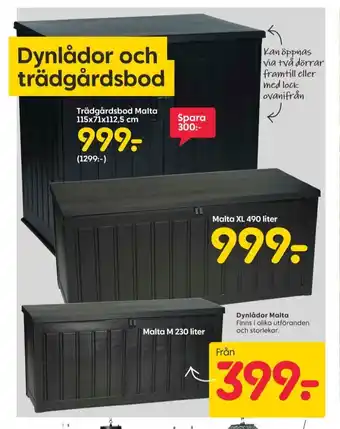 Rusta Bestway dynförvaring erbjuda