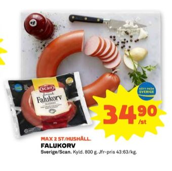 Stora Coop Scan falukorv erbjuda