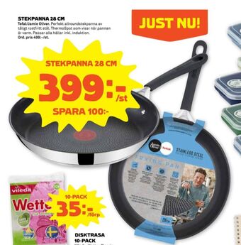 Stora Coop Jamie oliver stekpanna erbjuda