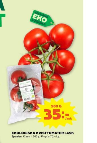 Stora Coop Änglamark tomater erbjuda