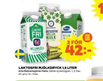 Stora Coop Valio mellanmjölk erbjuda
