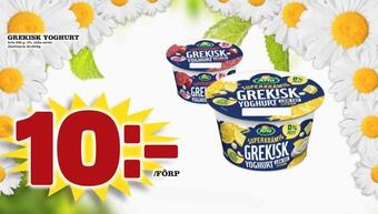 Bonum Matmarknad Grekisk yoghurt erbjuda