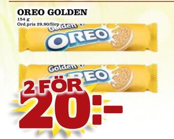 Din Mat Oreo golden erbjuda