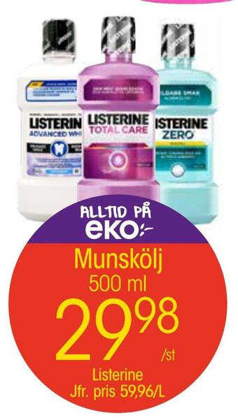 EKO Munskölj erbjuda