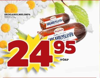 Din Mat Skogaholmslimpa erbjuda