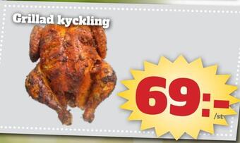 Bonum Matmarknad Grillad kyckling erbjuda