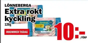 Matdax Extra rökt kyckling erbjuda