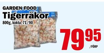 Matdax Tigerräkor erbjuda