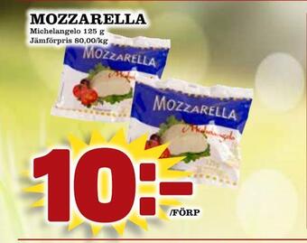 Matdax Mozzarella erbjuda