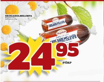 Matdax Skogaholmslimpa erbjuda