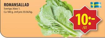 Matvärlden Tensta Romansallad erbjuda