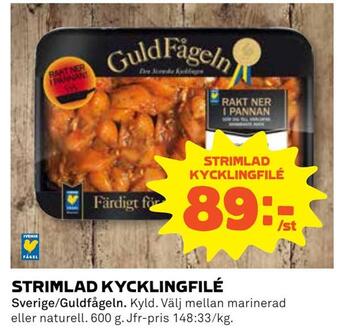 Coop Daglivs Strimlad kycklingfilé erbjuda