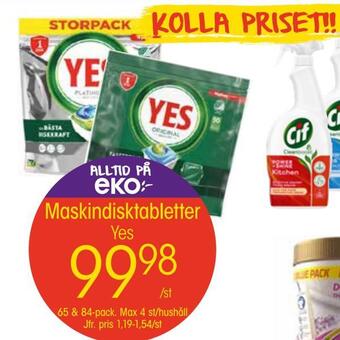 EKO Maskindisktabletter erbjuda