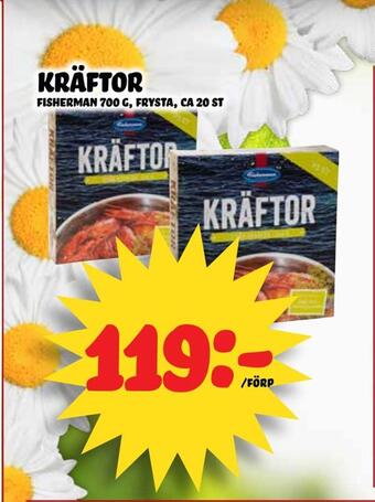 Nelins Kräftor erbjuda