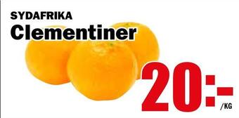 Matdax Clementiner erbjuda