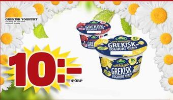 Nelins Grekisk yoghurt erbjuda